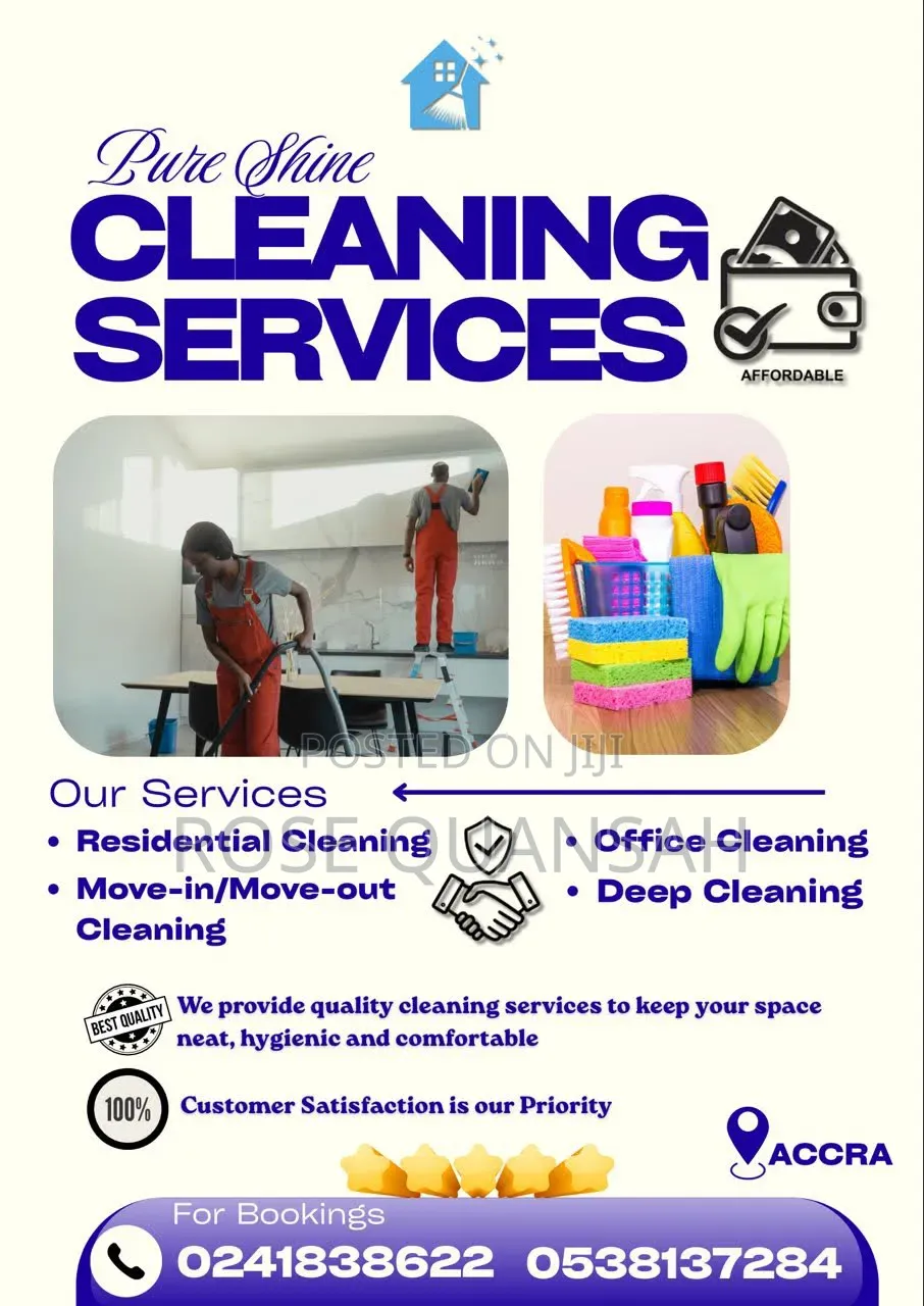 Residential Cleaning, Move-in/ Move Out and Office Cleaning
