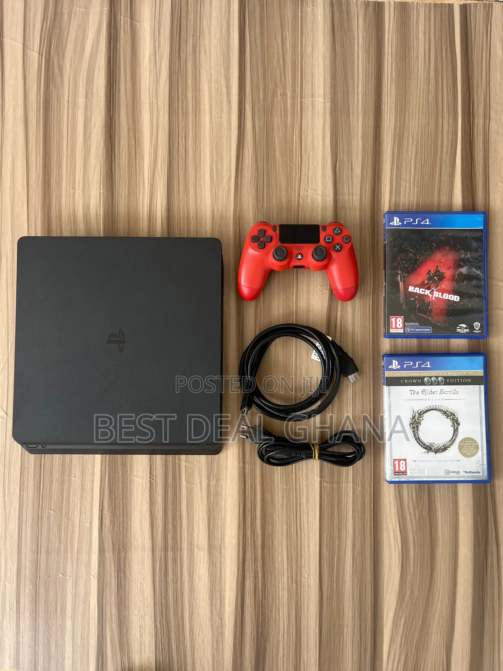 Ps4 Slim With Fc26 and 2 Game CDS