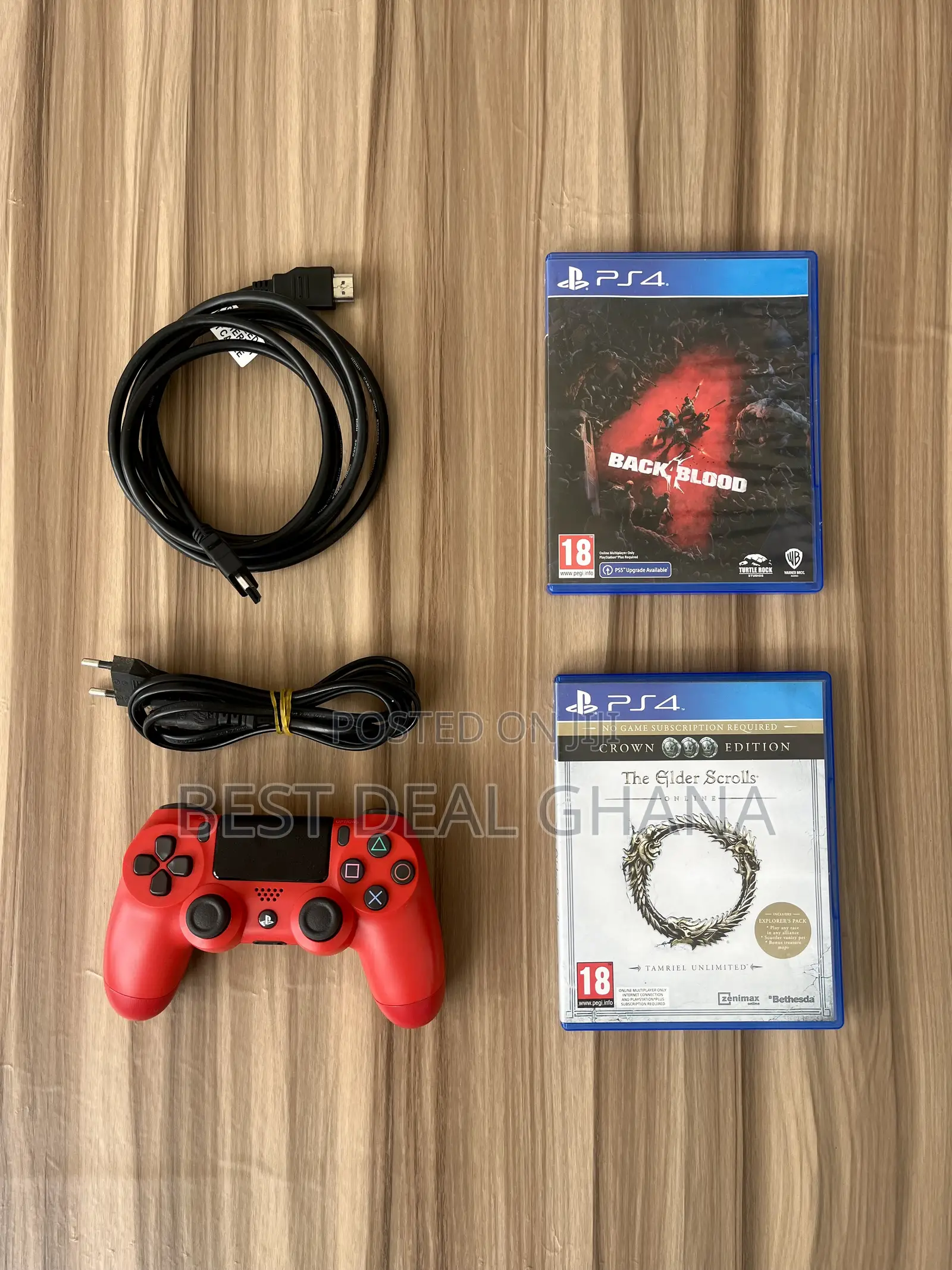 Ps4 Slim With Fc26 and 2 Game CDS