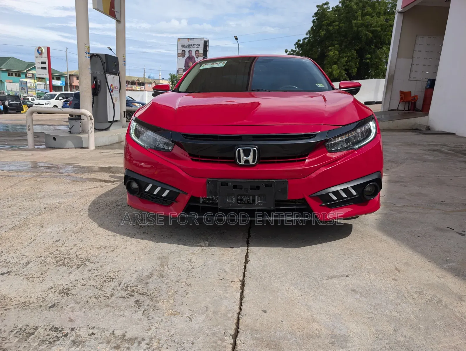 Honda Civic Touring 4dr Sedan (1.5L 4cyl) 2016 Red