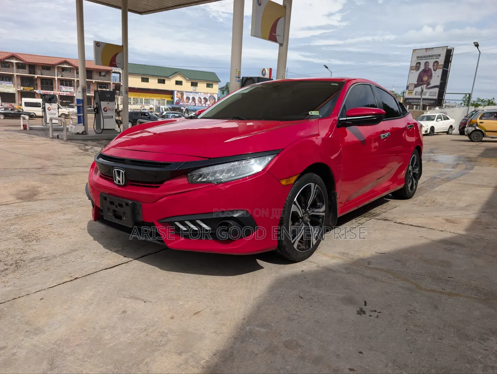 Honda Civic Touring 4dr Sedan (1.5L 4cyl) 2016 Red