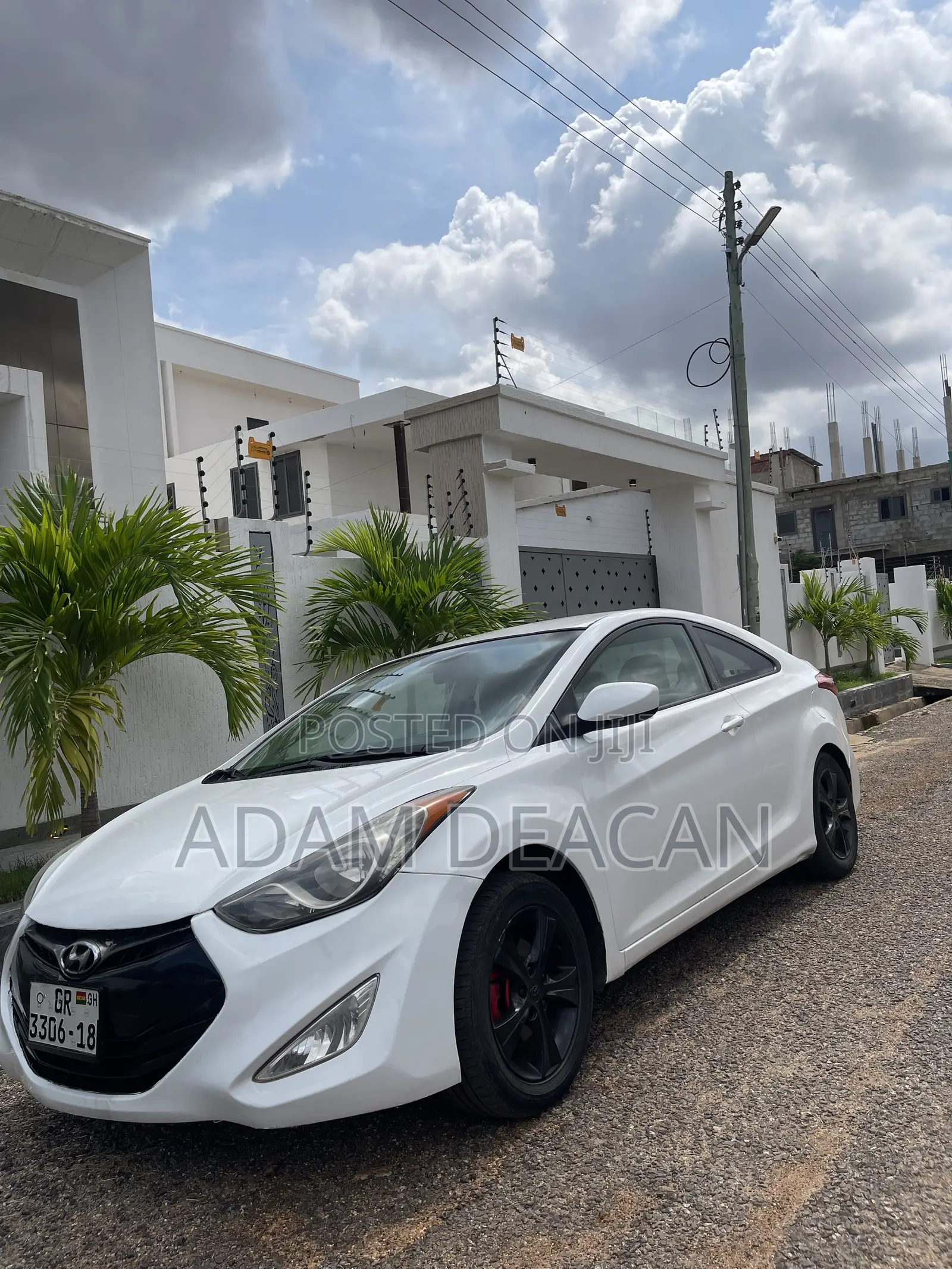 Hyundai Elantra 2012 White