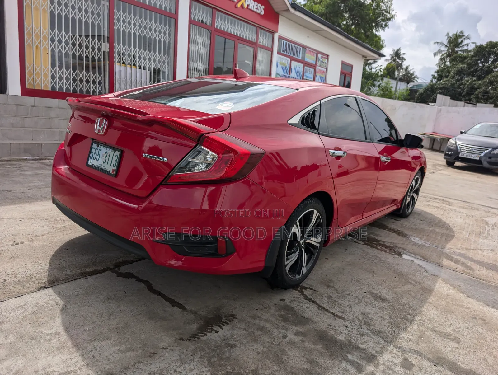 Honda Civic Touring 4dr Sedan (1.5L 4cyl) 2016 Red