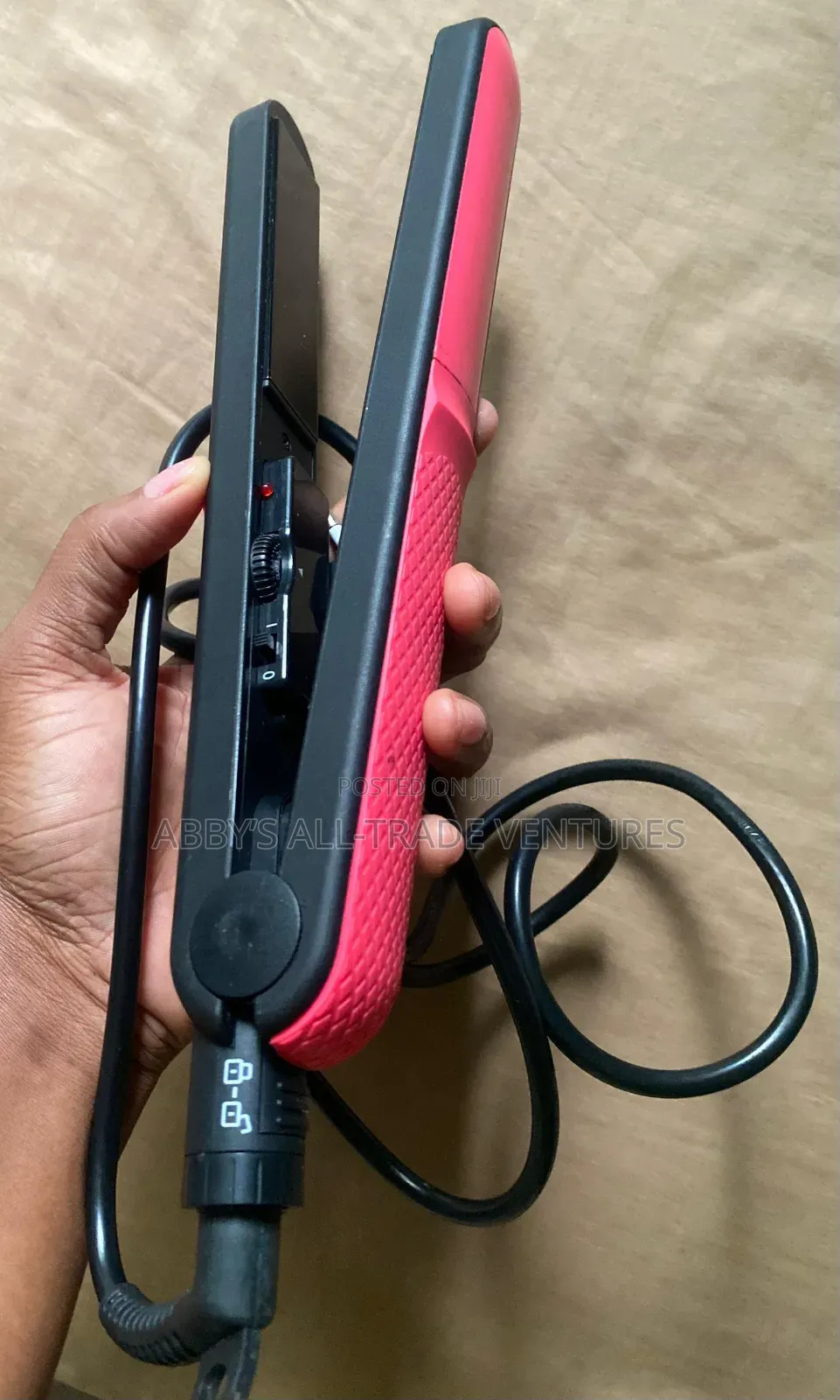 Hair Curler + Hair Straightener Combo