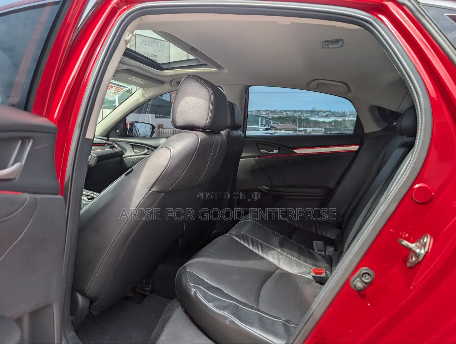 Honda Civic Touring 4dr Sedan (1.5L 4cyl) 2016 Red