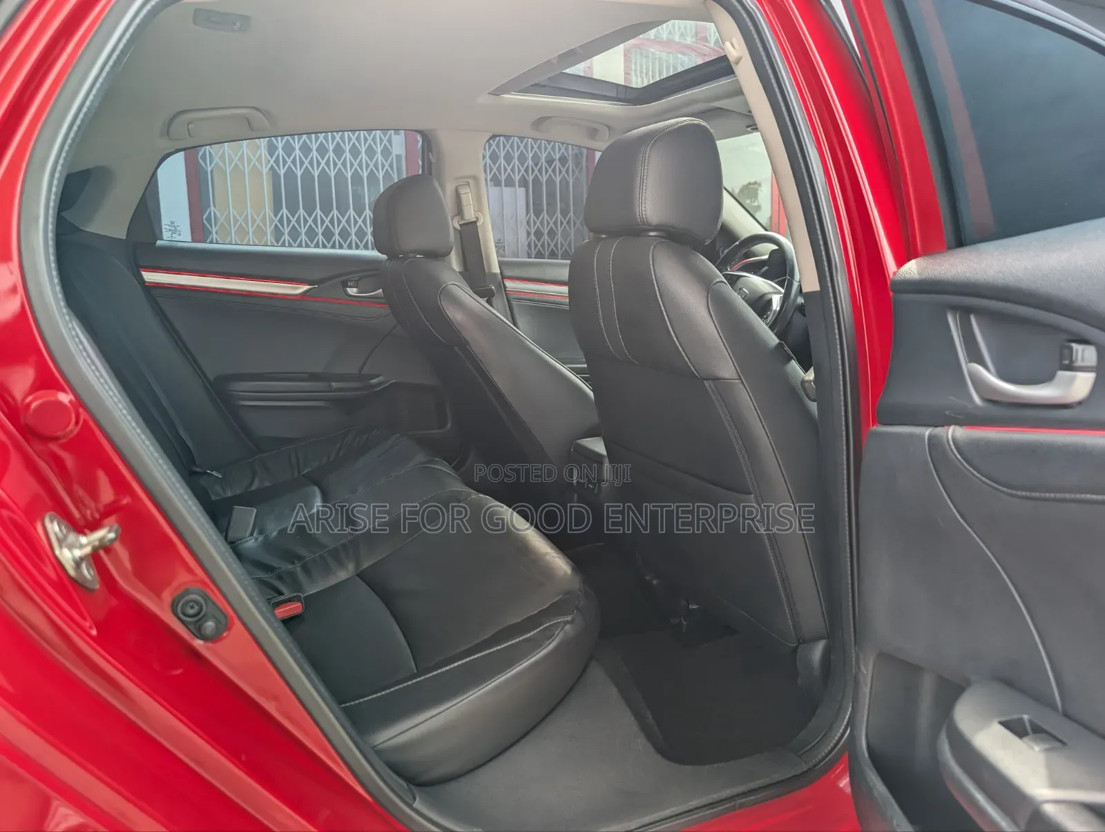 Honda Civic Touring 4dr Sedan (1.5L 4cyl) 2016 Red