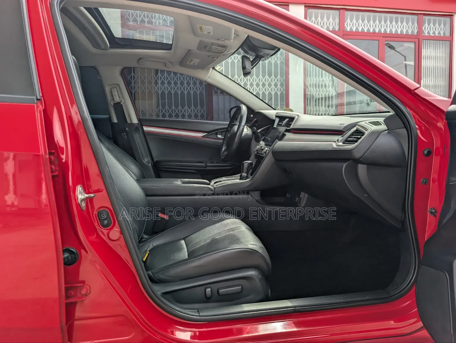 Honda Civic Touring 4dr Sedan (1.5L 4cyl) 2016 Red