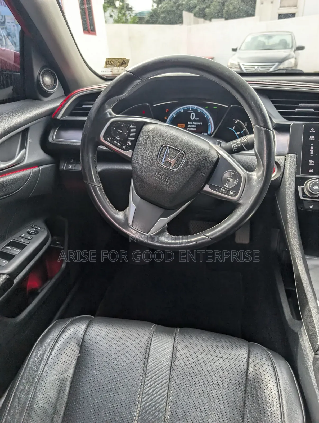 Honda Civic Touring 4dr Sedan (1.5L 4cyl) 2016 Red