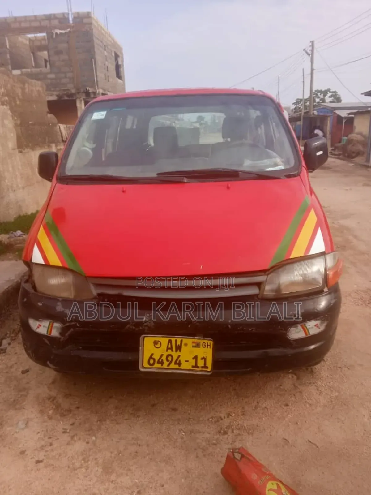 Toyota HiAce 2010 Red