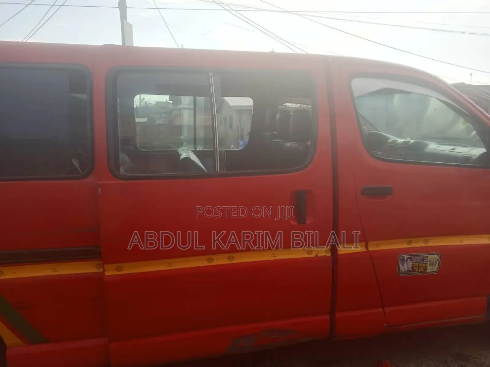 Toyota HiAce 2010 Red