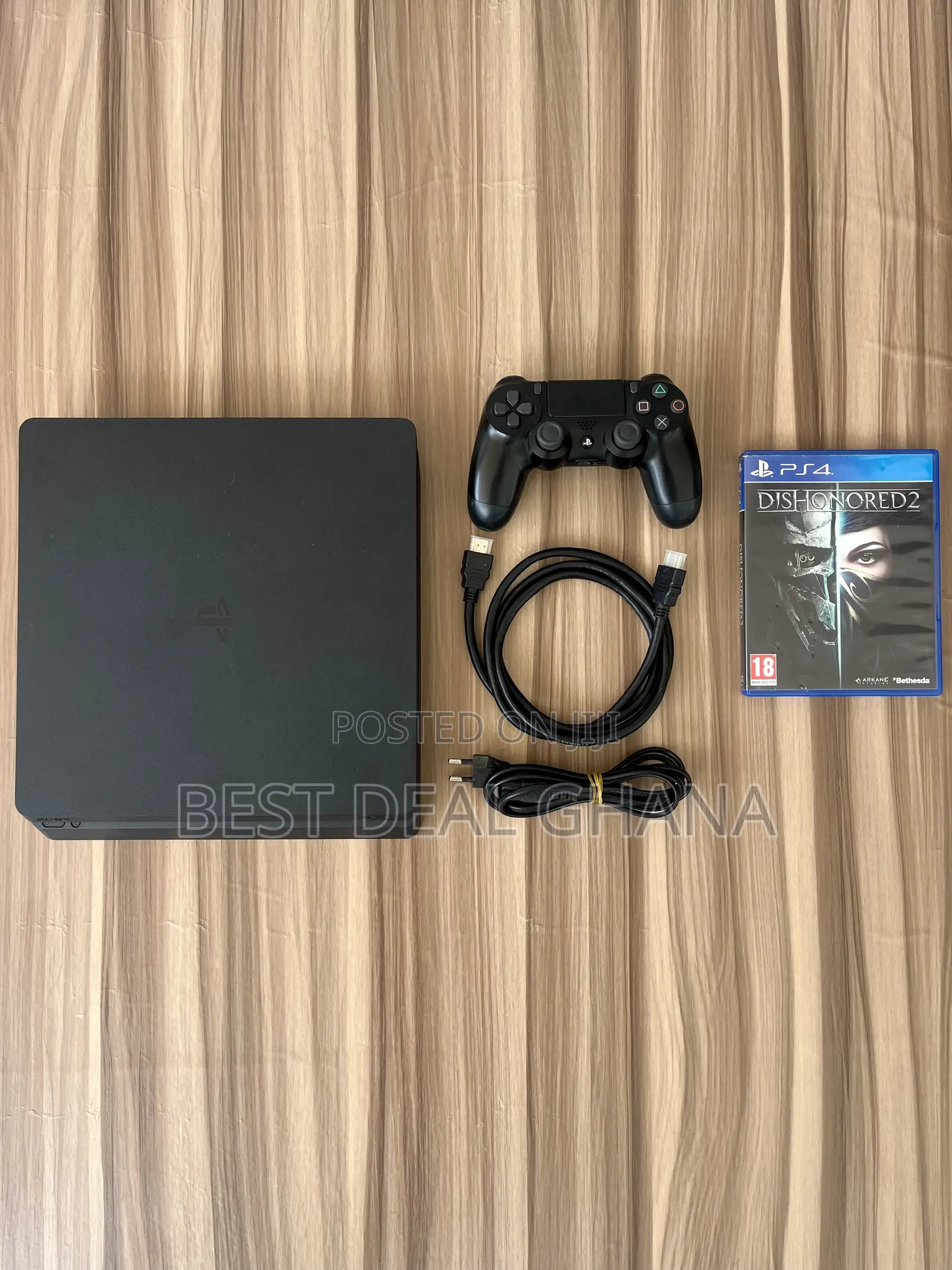 Ps4 Slim With Fc26, Accessories and 2 CDS