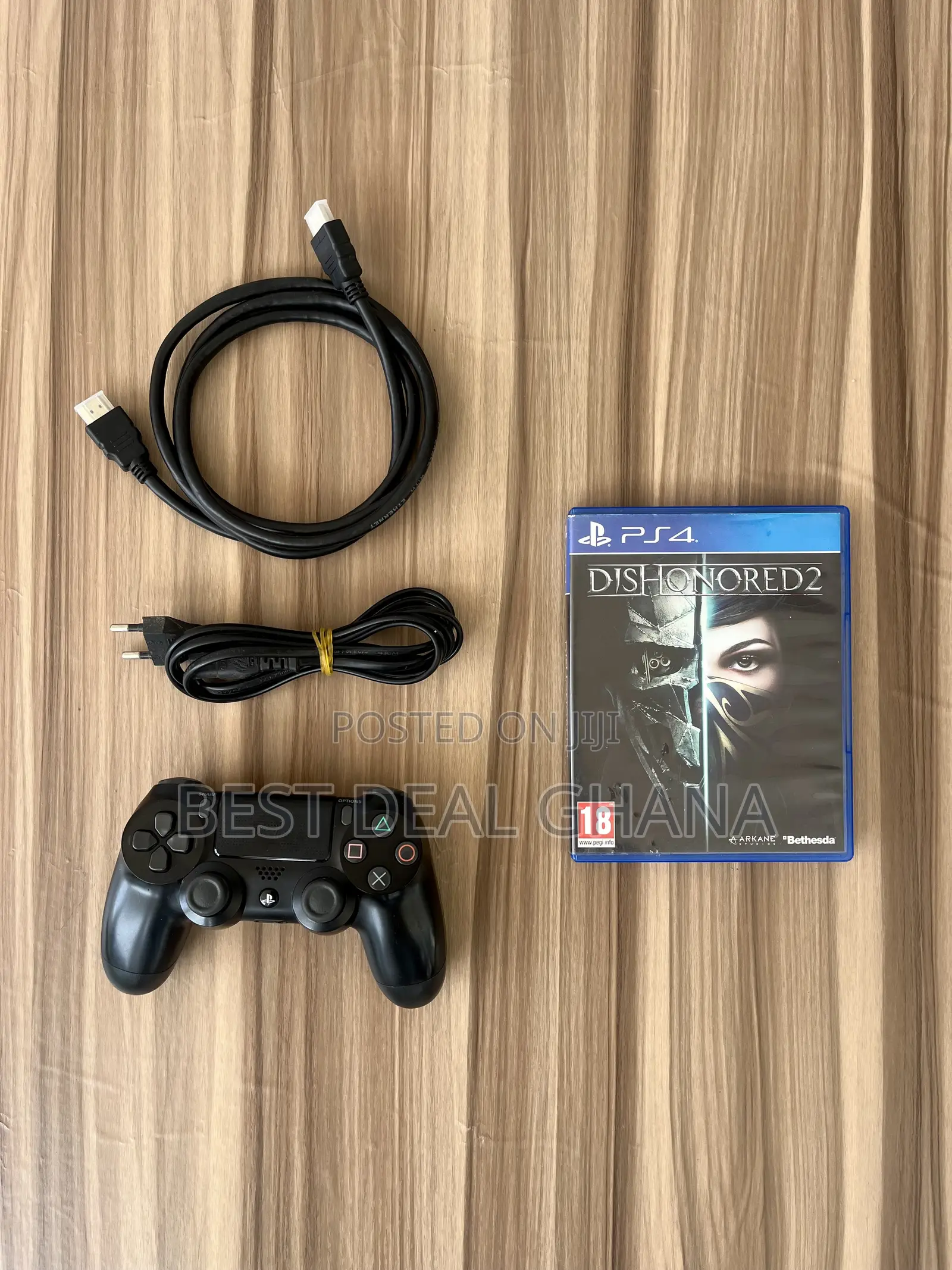 Ps4 Slim With Fc26, Accessories and 2 CDS