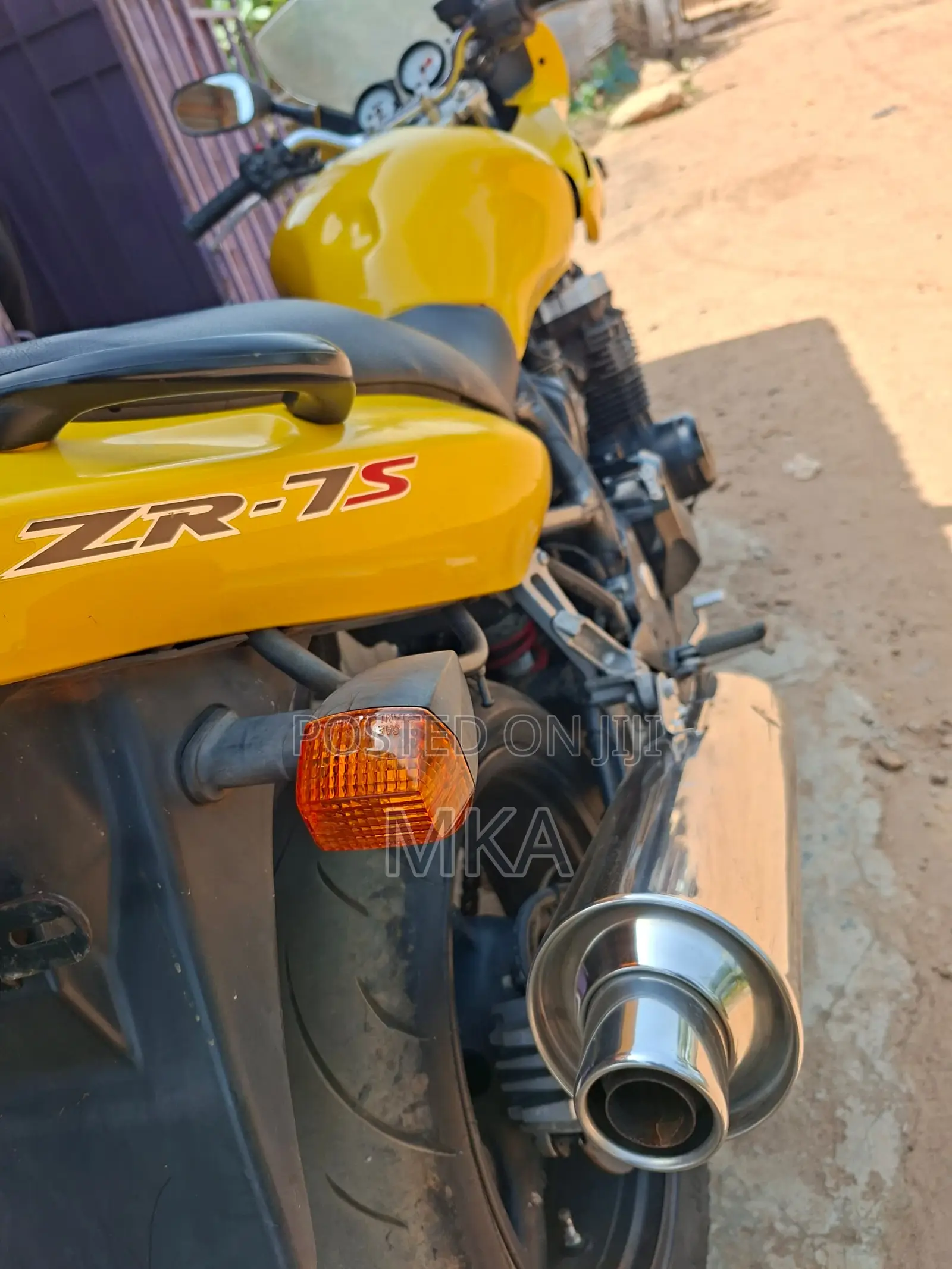 Kawasaki Z750 2003 Yellow