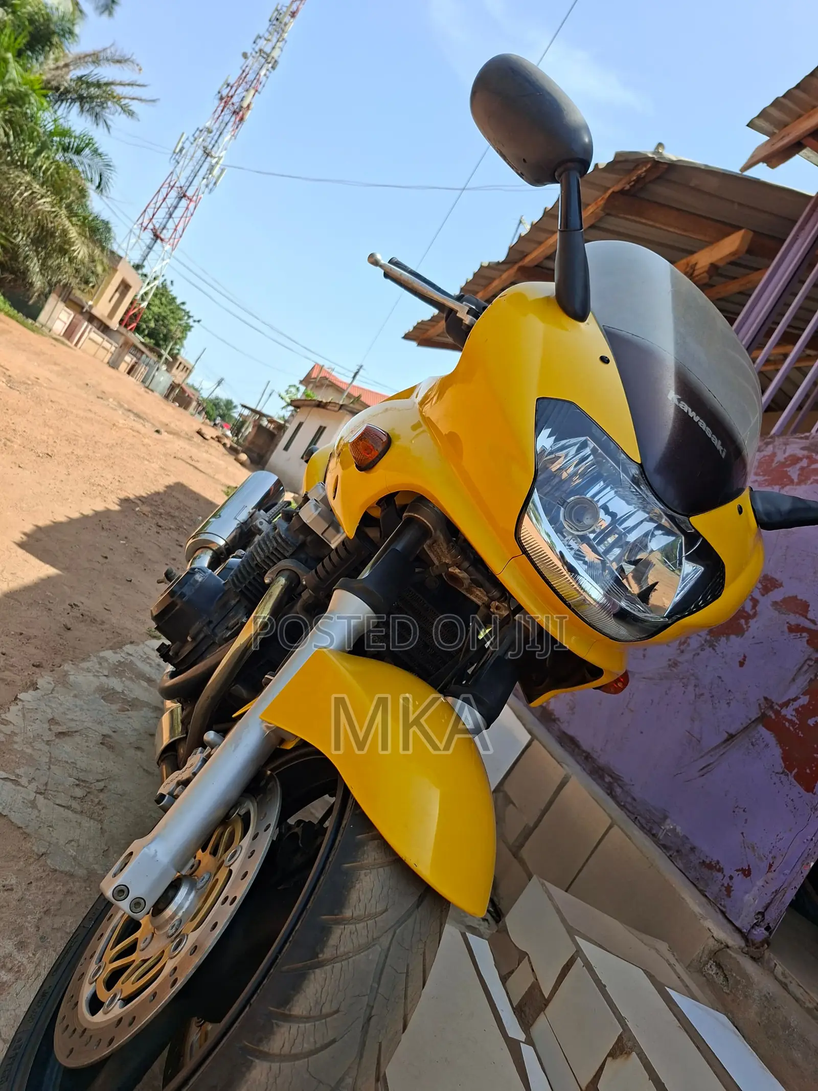 Kawasaki Z750 2003 Yellow