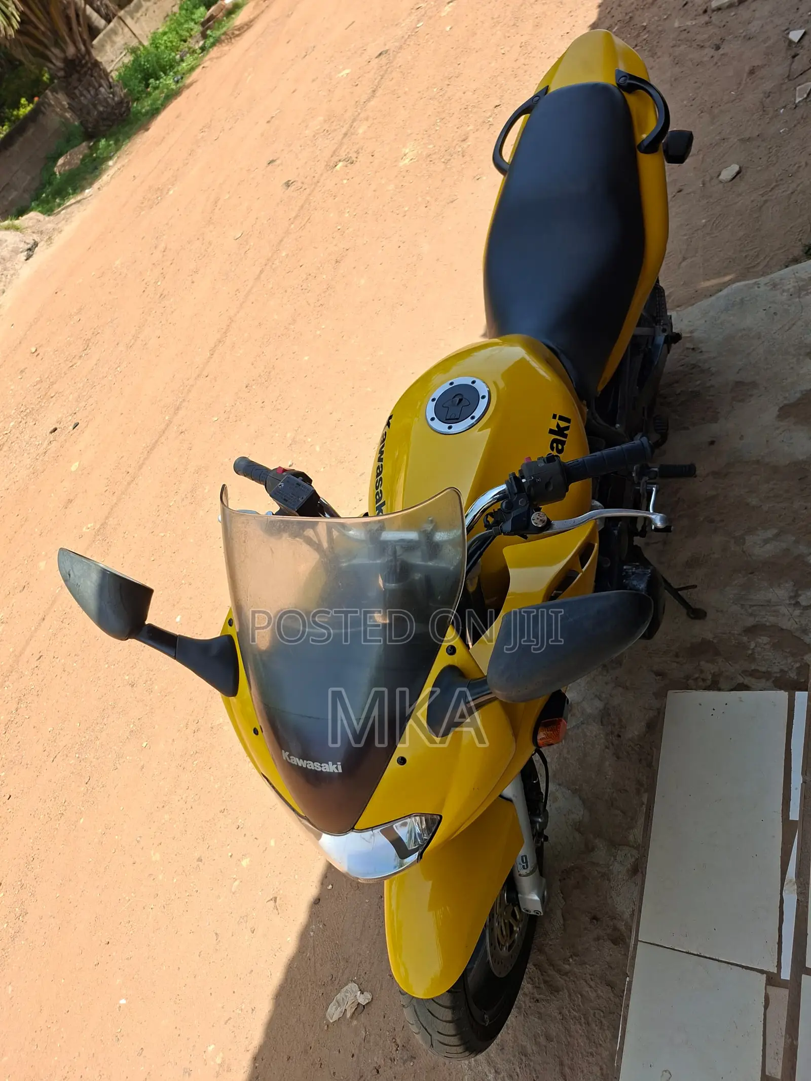 Kawasaki Z750 2003 Yellow
