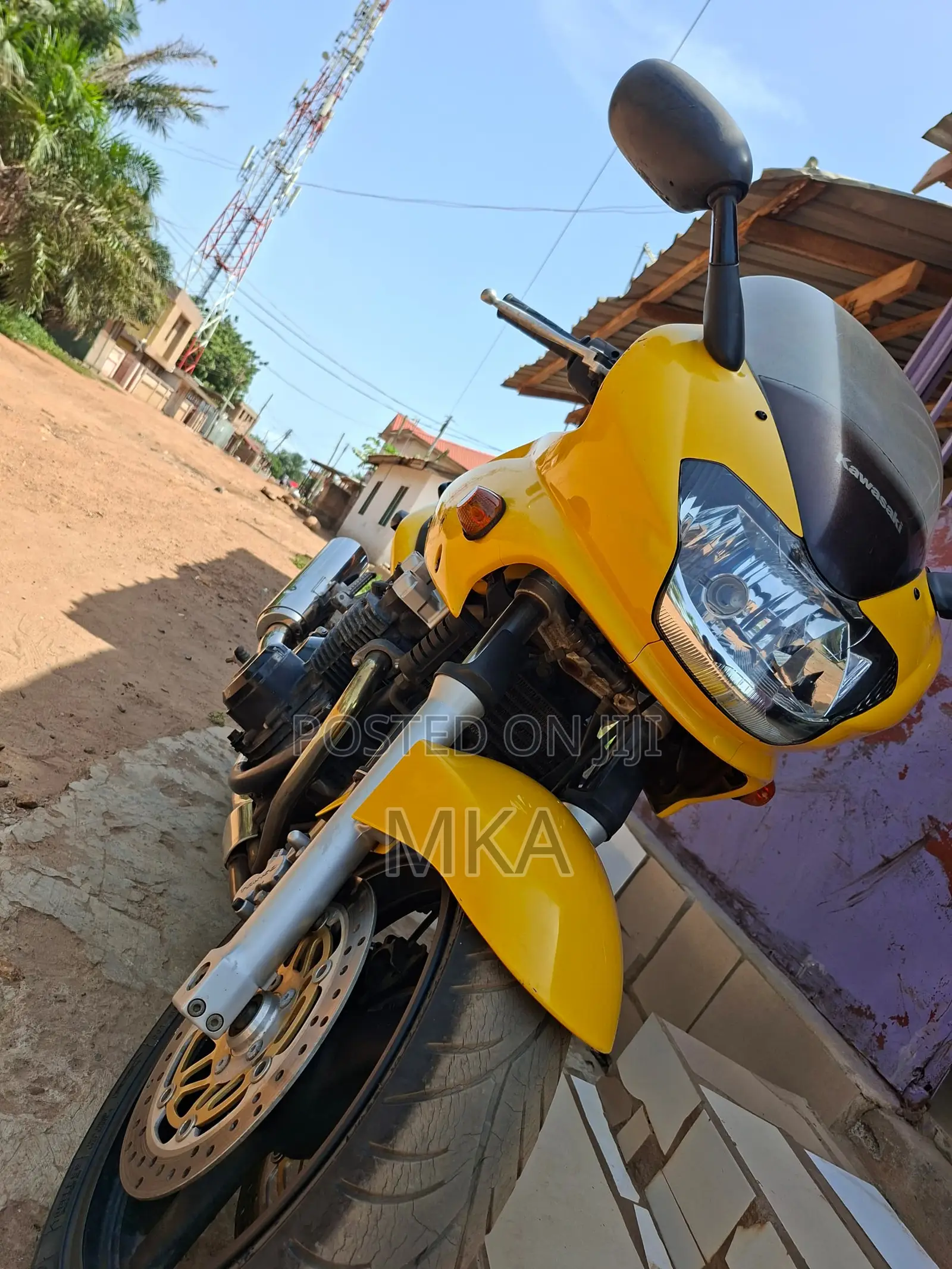 Kawasaki Z750 2003 Yellow