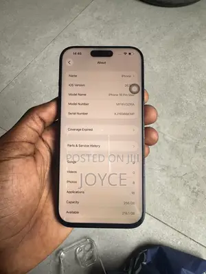 Apple iPhone 16 Pro Max 256 GB Black