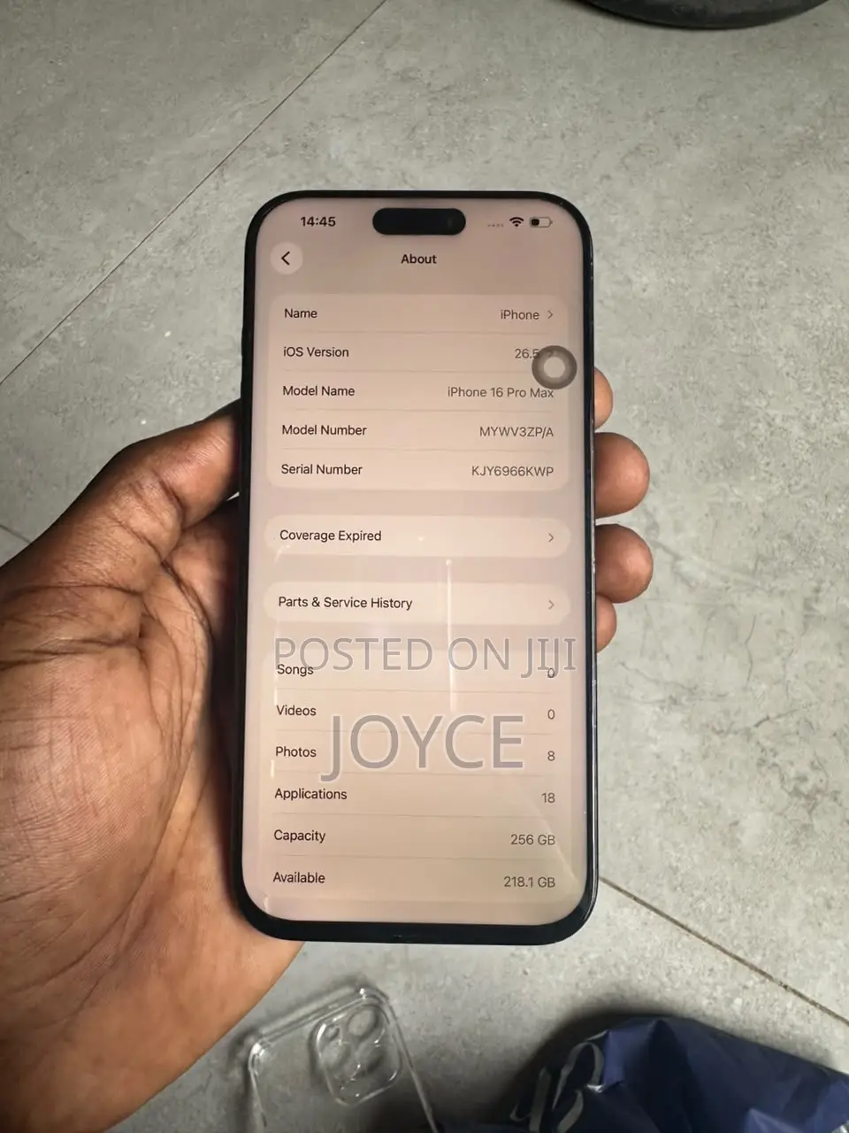 Apple iPhone 16 Pro Max 256 GB Black