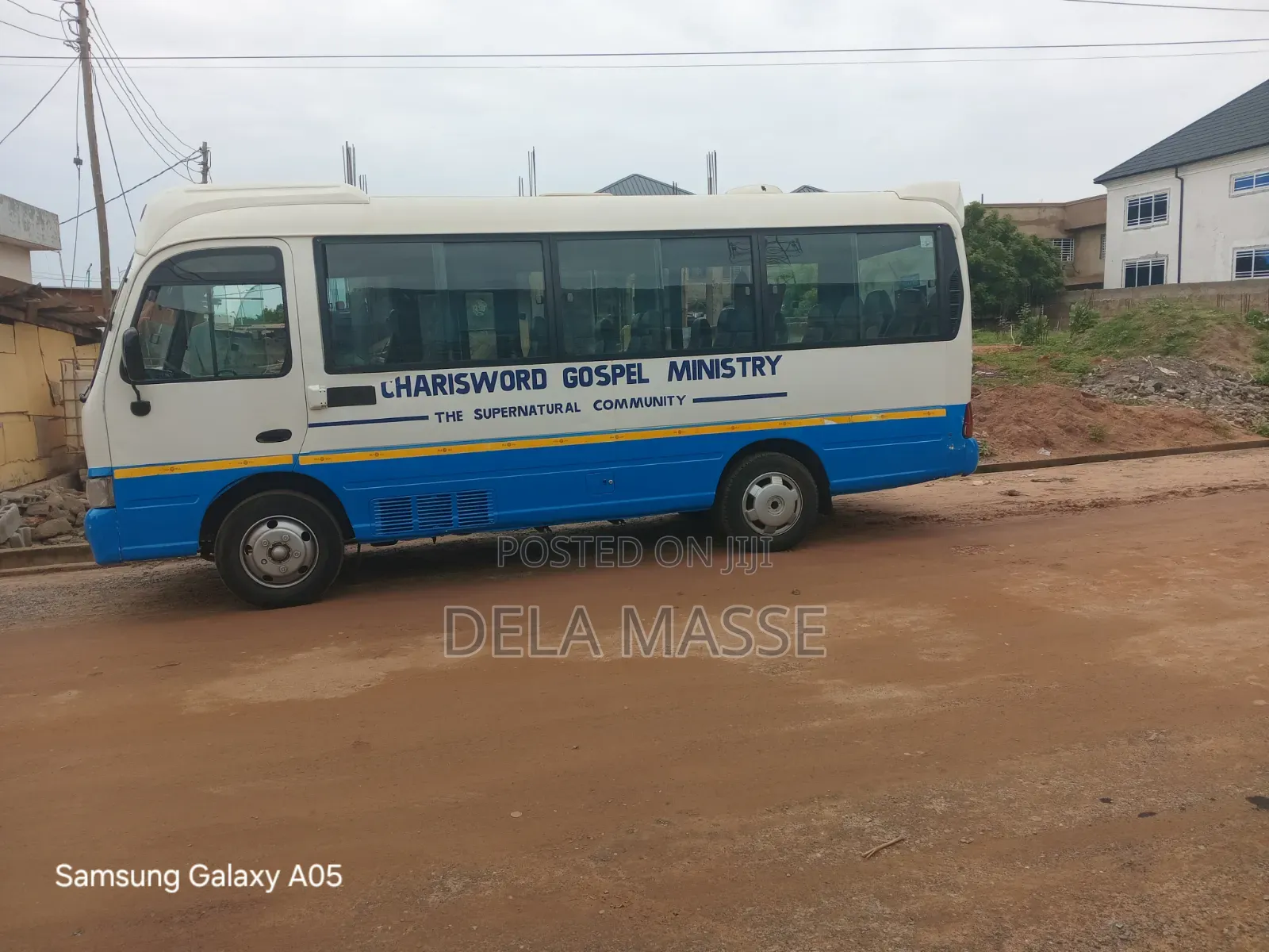 Hyundai County 2012 Blue
