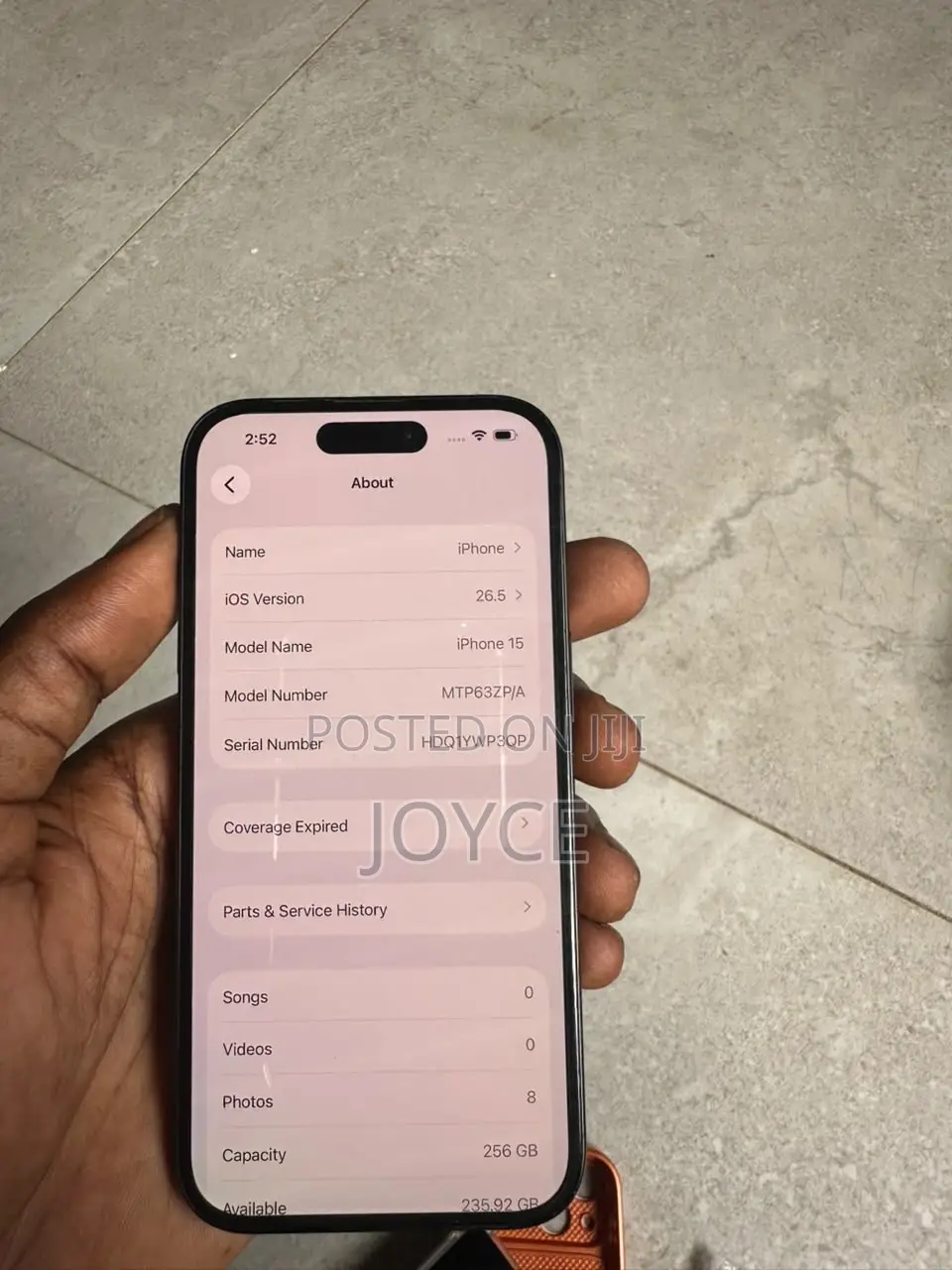 Apple iPhone 15 128 GB Black