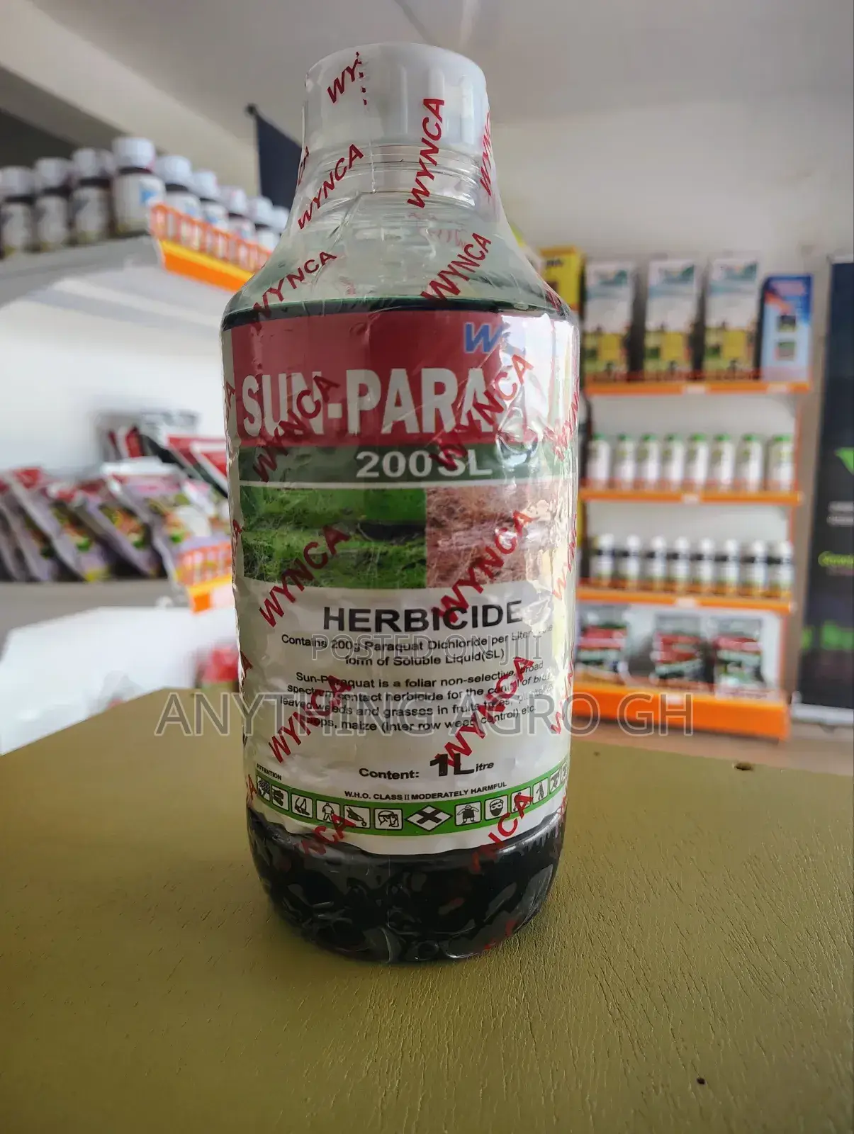 Sun-paraquat