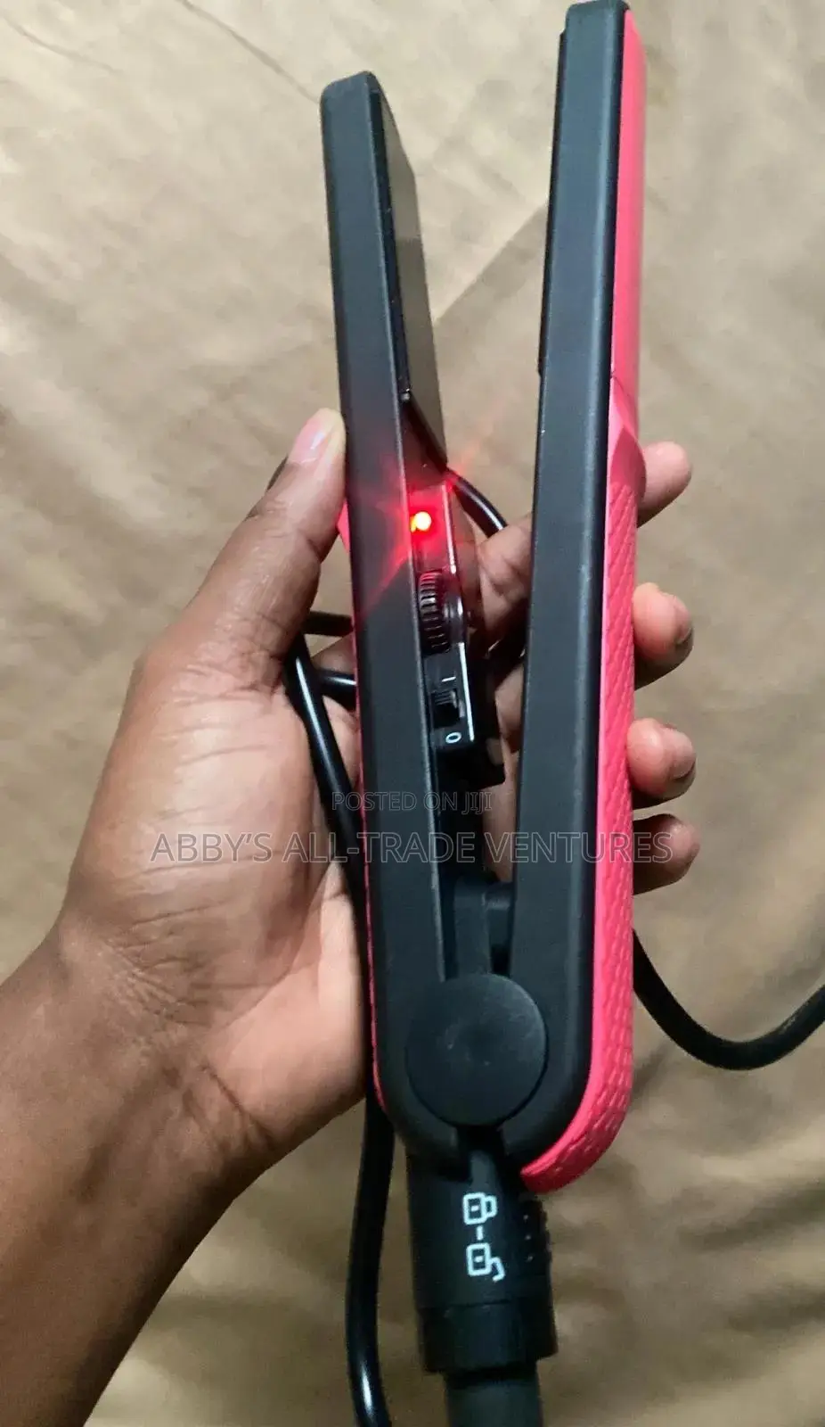 Hair Curler + Hair Straightener Combo