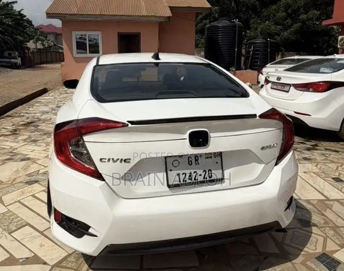 Honda Civic EX 4dr Sedan (2.0L 4cyl) 2017 White