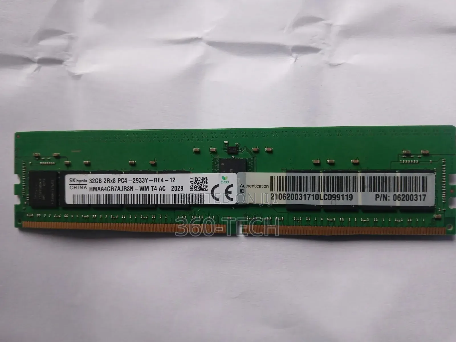 Sk Hynix 32gb Ddr4 Sdram (Registered Dimm / Rdimm)