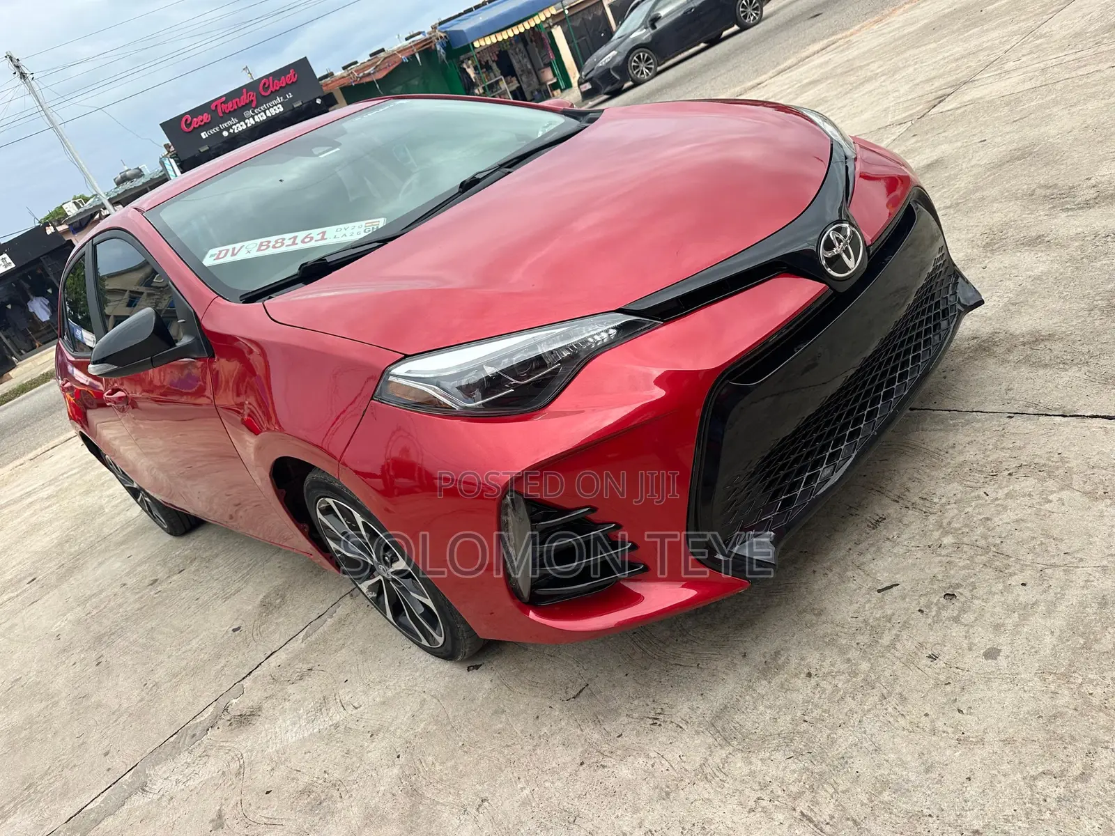 Toyota Corolla SE 4dr Sedan (1.8L 4cyl CVT) 2017 Red