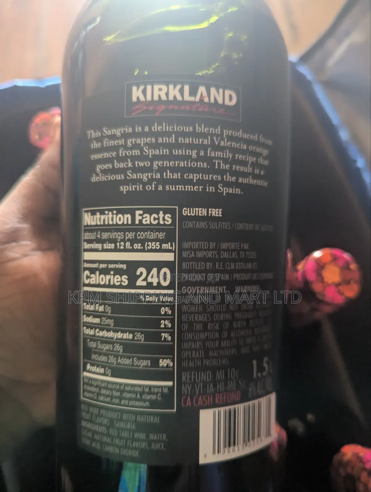 Sangria Red Wine(1.5l)