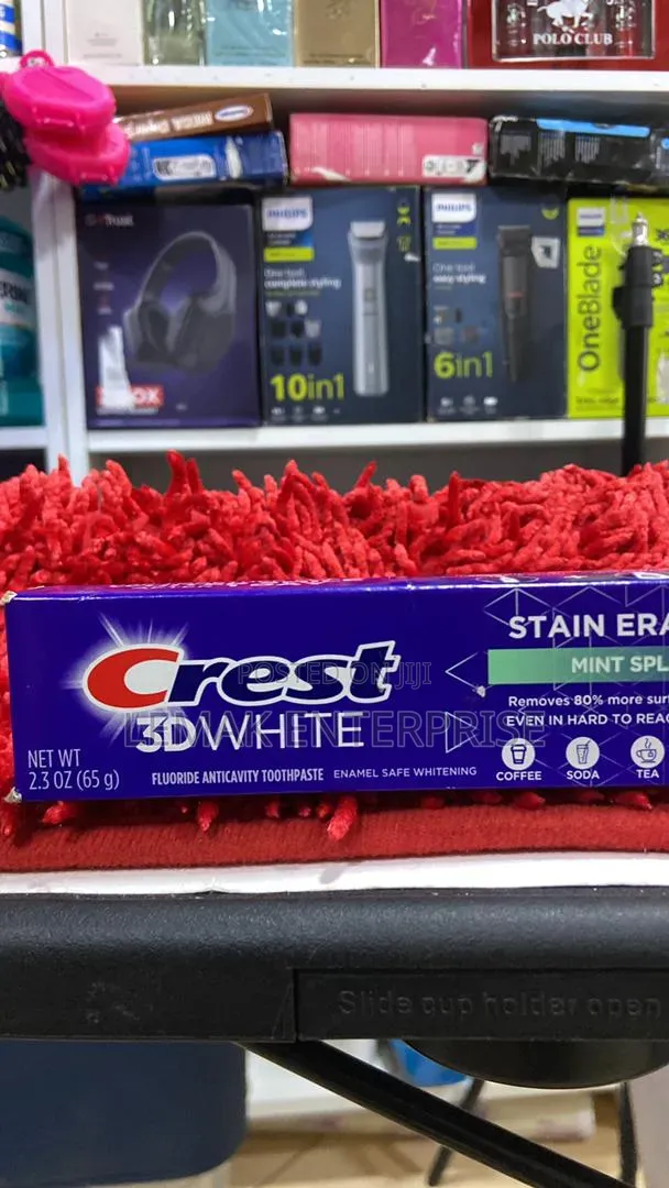 Crest 3d White Stain Eraser Whitening Toothpaste Mint Splash