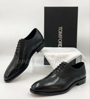 Authentic Tomford Black Shoe Men