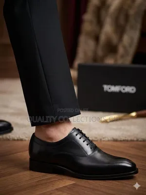 Authentic Tomford Black Shoe Men