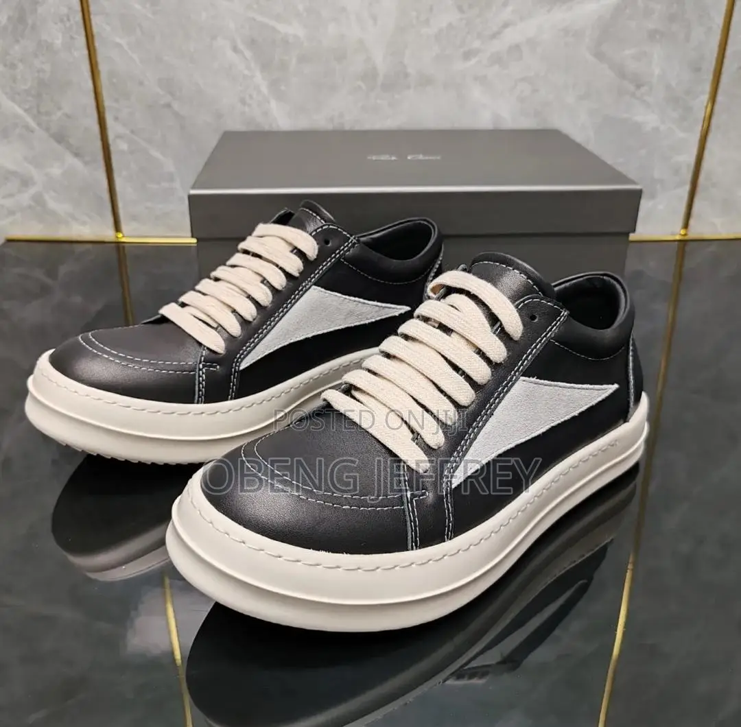 Original Rick Owen Vintage Low Black