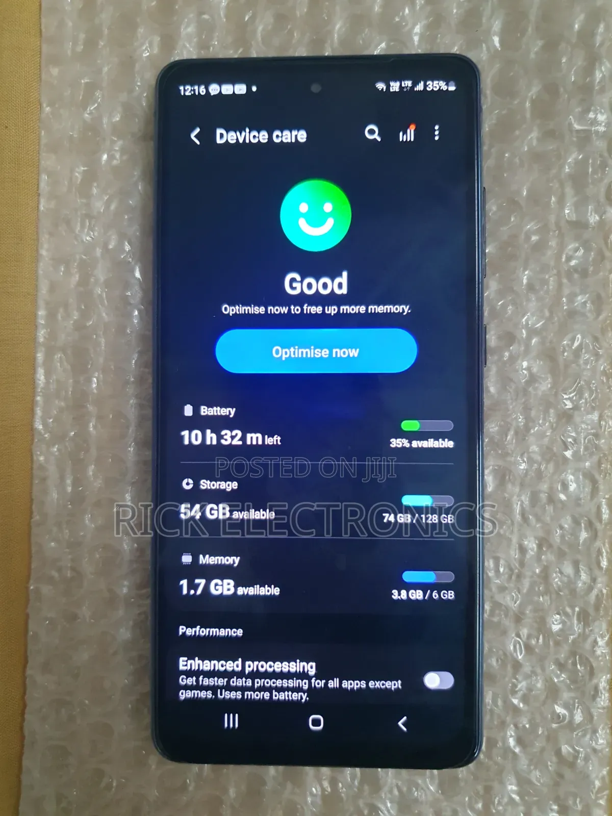 Samsung Galaxy S20 FE 128 GB Black