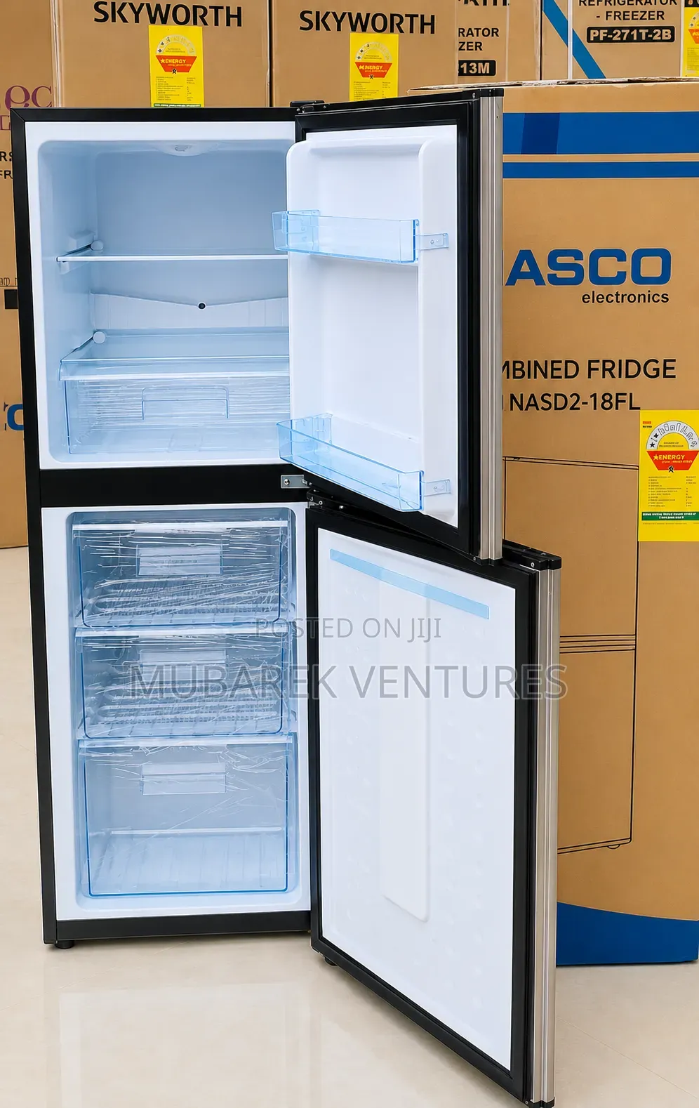 Nasco 136l Bottom Freezer