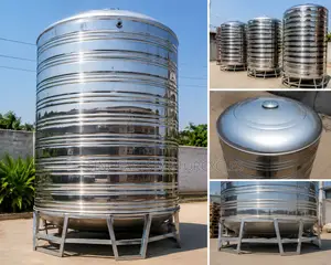 4000l 304 Stainless Steel Water Tank Rust Free Heavy Duty