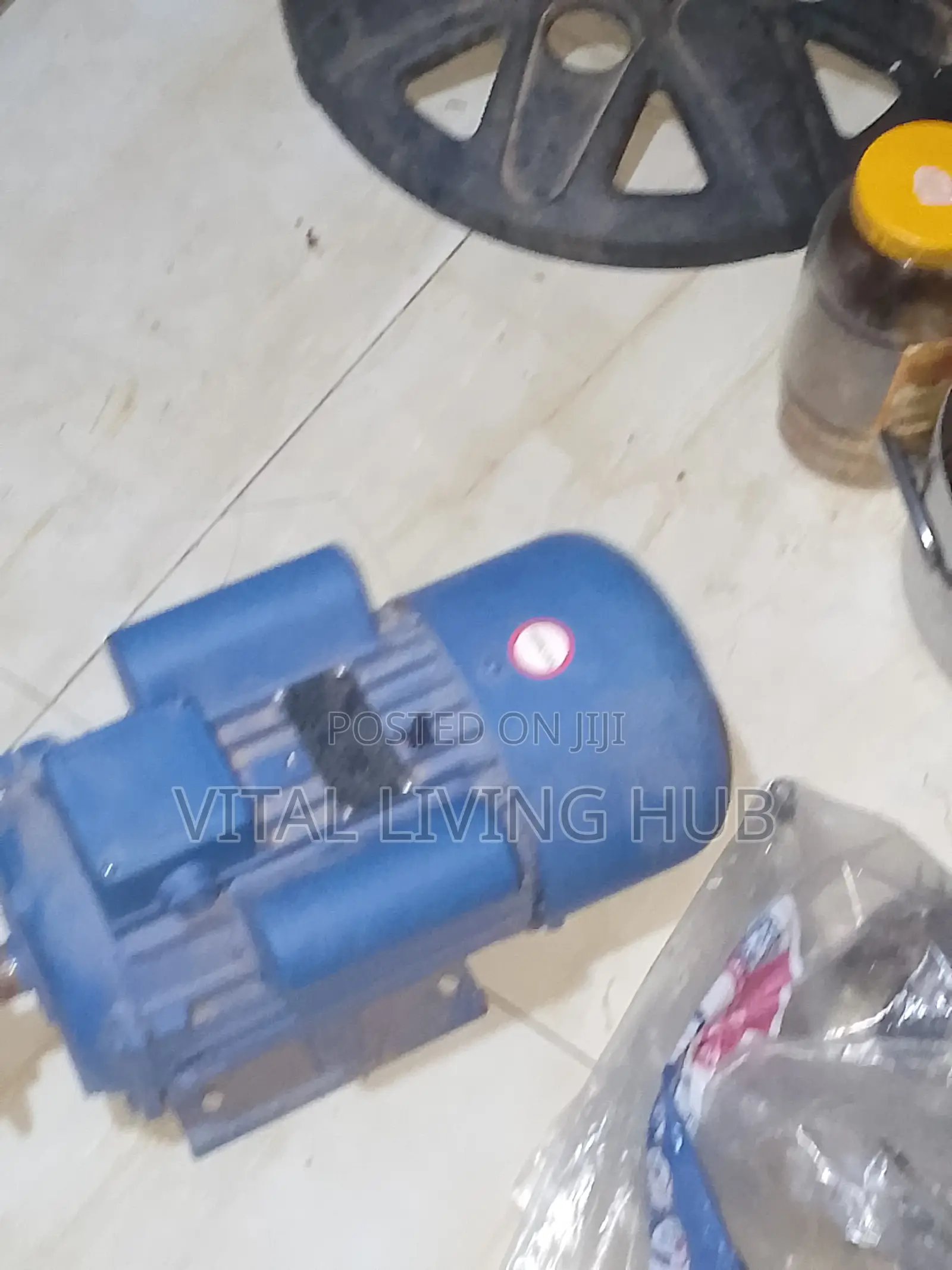 Single Phrase 3hp Electric Motor 220v+Pulley-Accra-Washing Bay