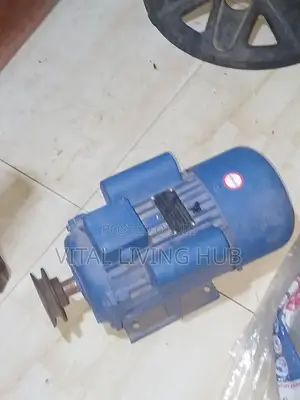 Single Phrase 3hp Electric Motor 220v+Pulley-Accra-Washing Bay