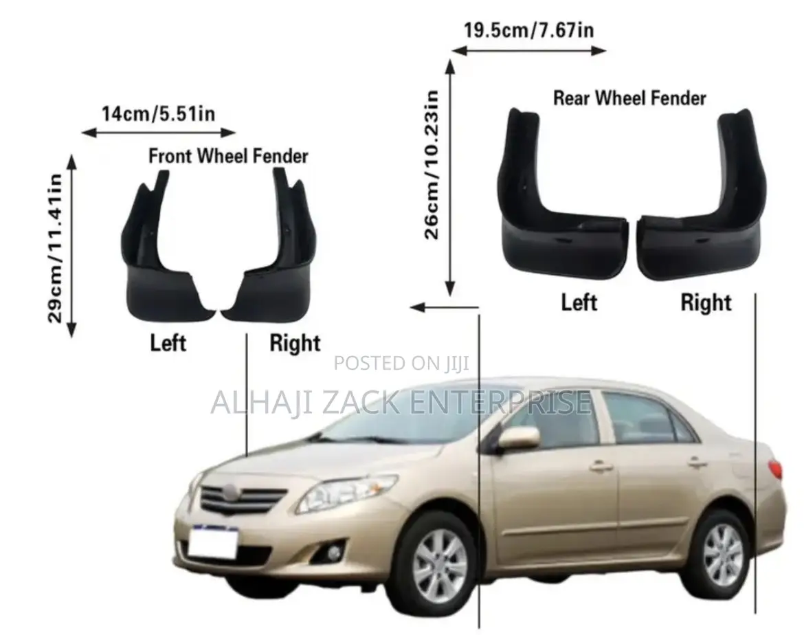 Original Toyota Corolla Mud Guard