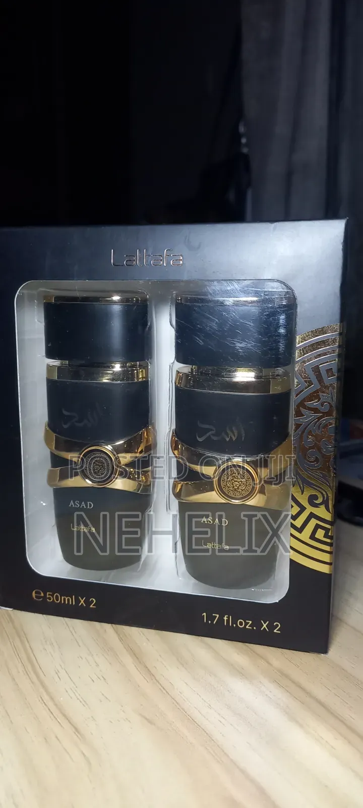 Lattafa Asad 2-in-1 Premium Gift Set