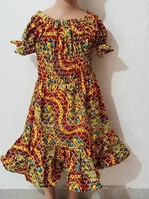 Jjumpsoite African Wear Dress for Girls