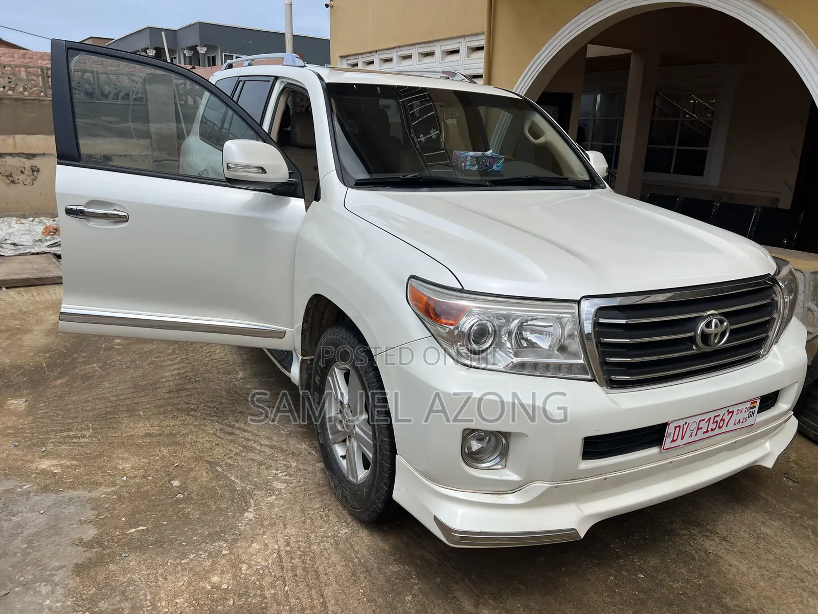 Toyota Land Cruiser 4.0 V6 GX 2014 White
