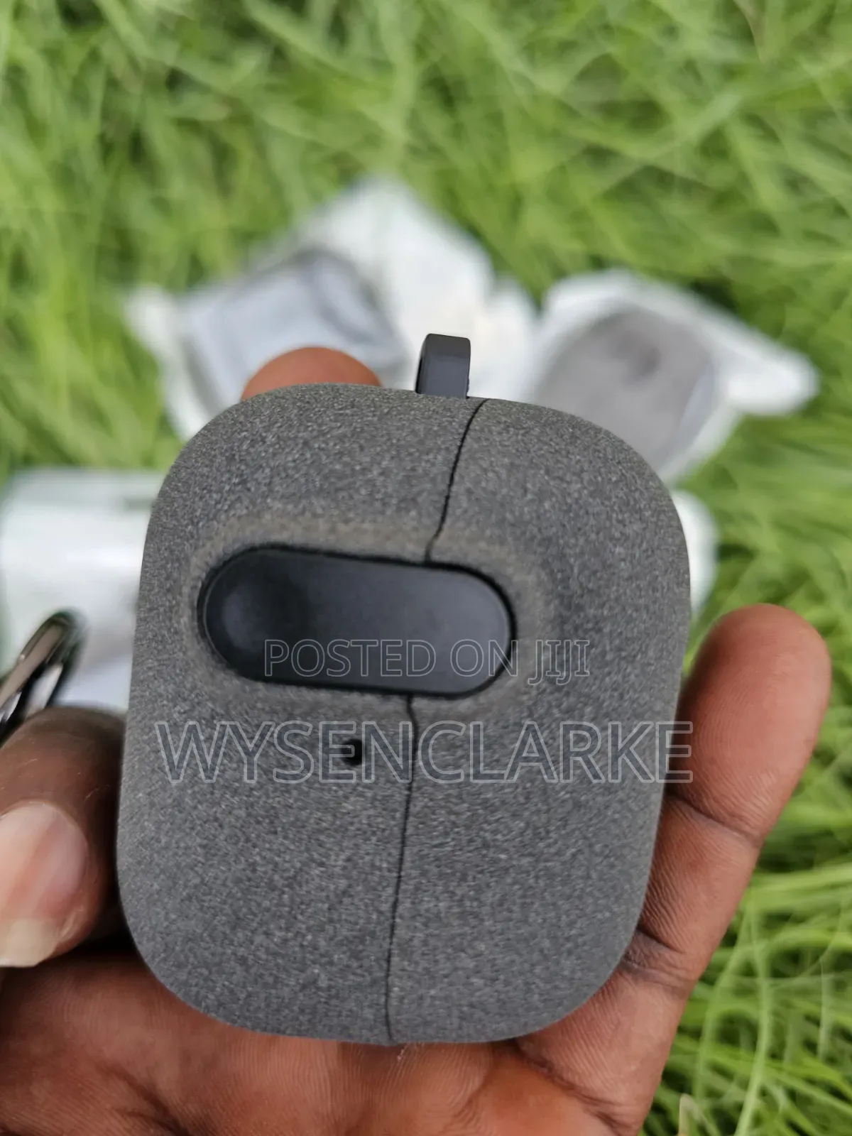 Samsung Galaxy Buds 3 And Buds 3 Pro Plush Gray Case