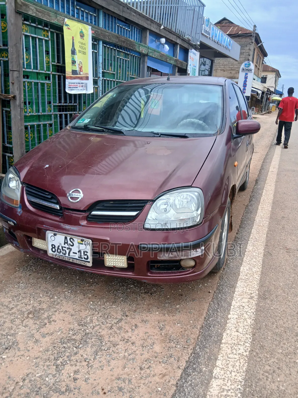 Nissan Primera 1.8 Visia 2007 Red