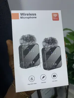 Professional Wireless Lapel Microphone With Smart Noise Reduction