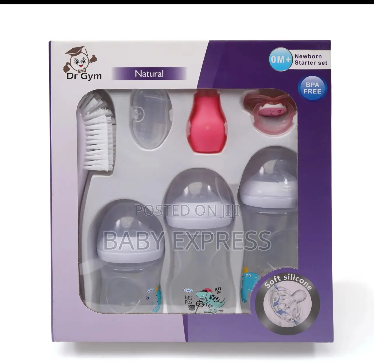 Dr. Gym Complete Baby Feeding Bottle Starter Set