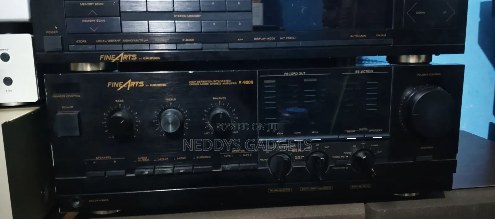 Grundig Fine Arts a-9009 Stereo Amplifier- And Turner