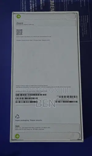 New Apple iPhone Air 256 GB Black