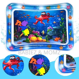 Inflatable Baby Water Play Mat | Tummy Time Sensory Toy for Babies